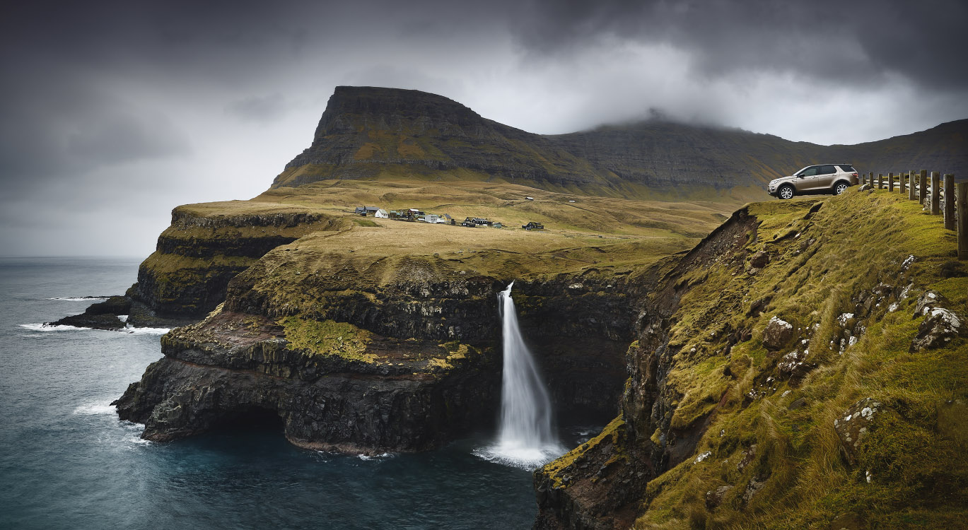 stories Land Rover, Faroe Islands photography