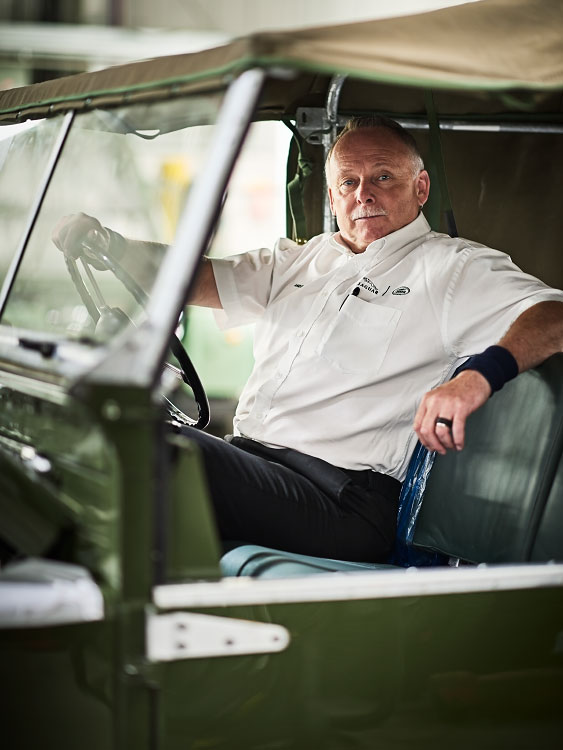 stories Land Rover, Reborn photography